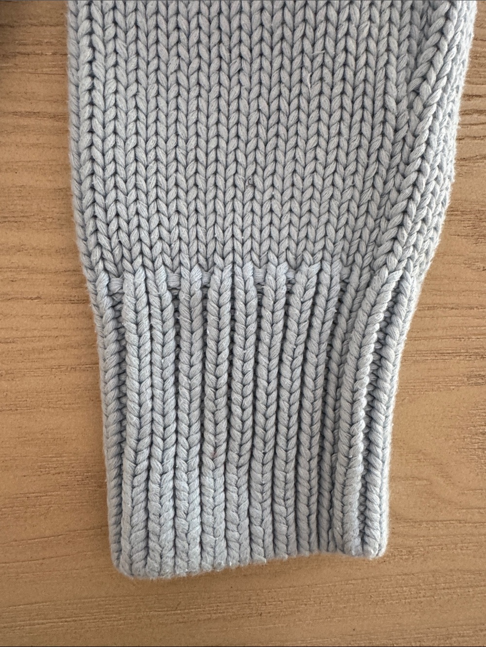 La Ligne Powder Blue Crewneck Knit Sweater - Picture 5 of 11
